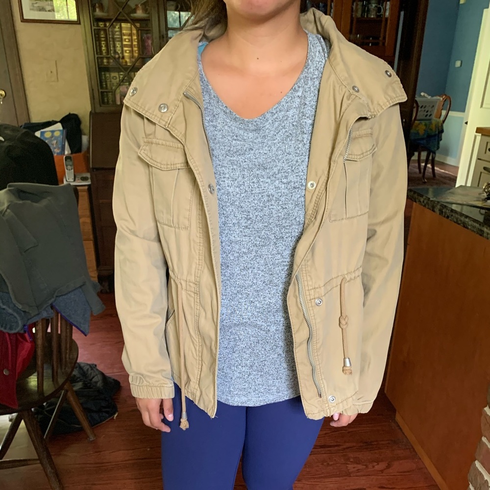 Tan Anorak Jacket